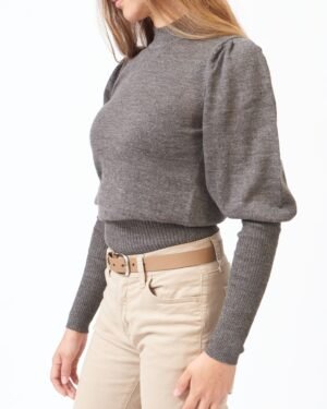 Baby Alpaca & Silk Women's Sweater Moray